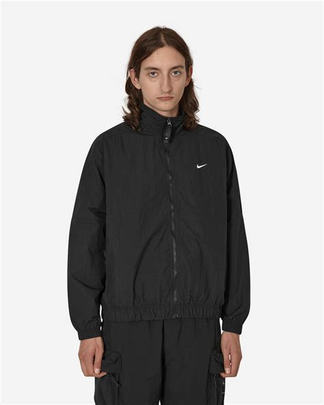 swoosh woven jacket